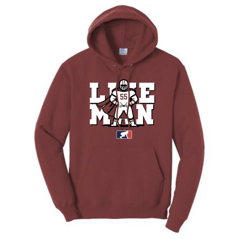 LINE MAN - Heavyweight Hoodie