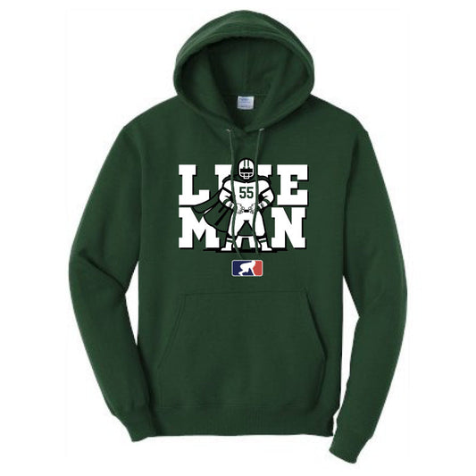 LINE MAN - Heavyweight Hoodie