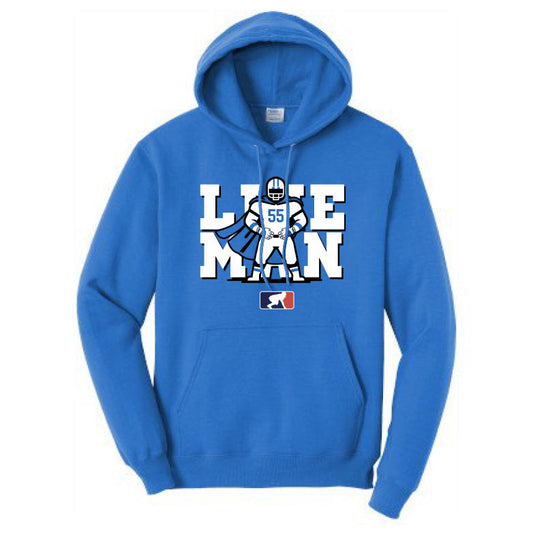 LINE MAN - Tall Hoodie