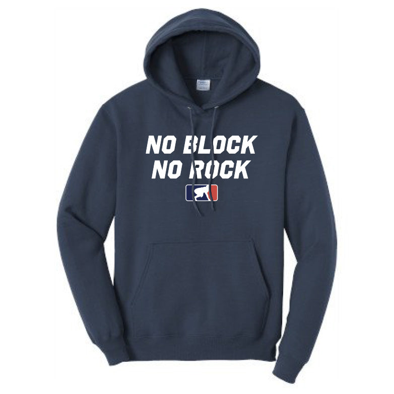 NO BLOCK NO ROCK - Heavyweight Hoodie