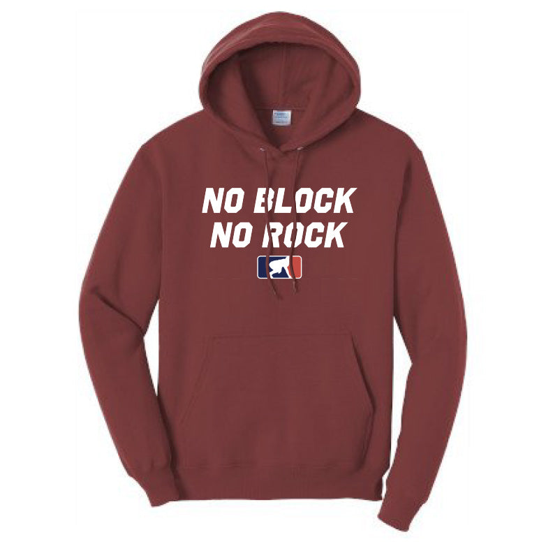 NO BLOCK NO ROCK - Heavyweight Hoodie