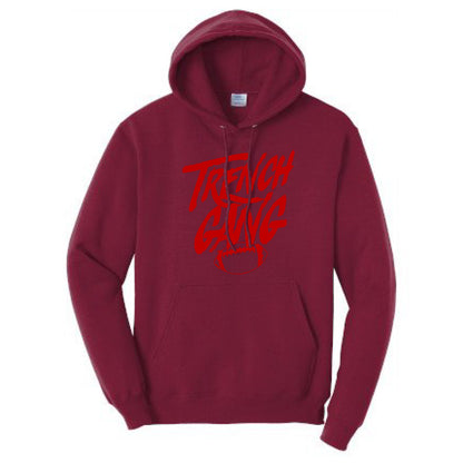 TRENCH GANG (Red) - Hoodie