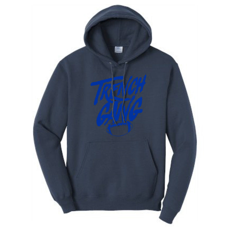 TRENCH GANG (Royal) - Heavyweight Hoodie