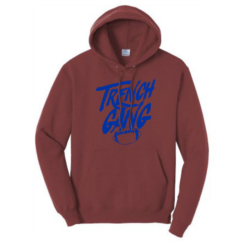 TRENCH GANG (Royal) - Heavyweight Hoodie