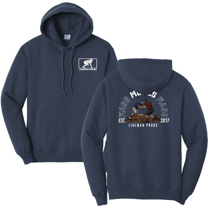 BIG BONED - MASS MOVES MASS - Hoodie