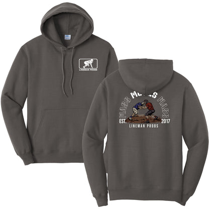 BIG BONED - MASS MOVES MASS - Hoodie