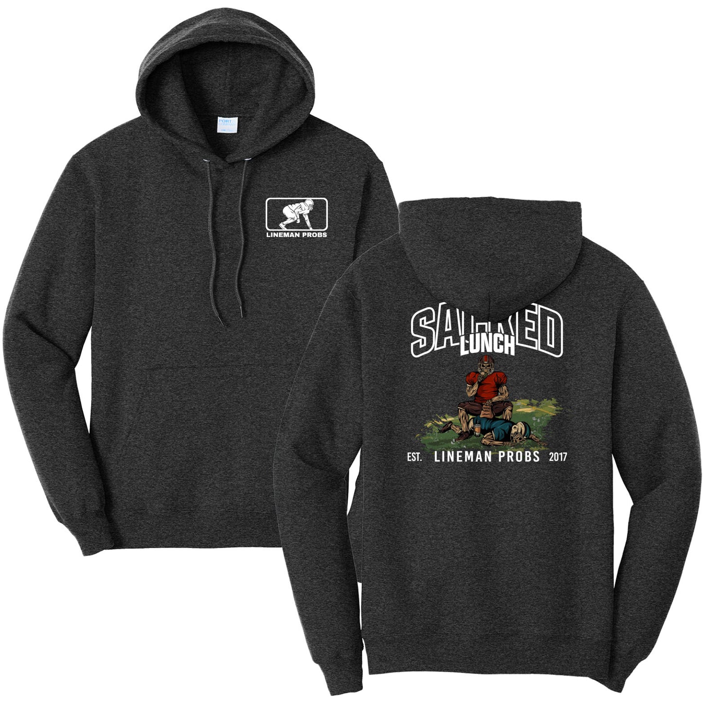 BIG BONED - SACKED LUNCH - Hoodie