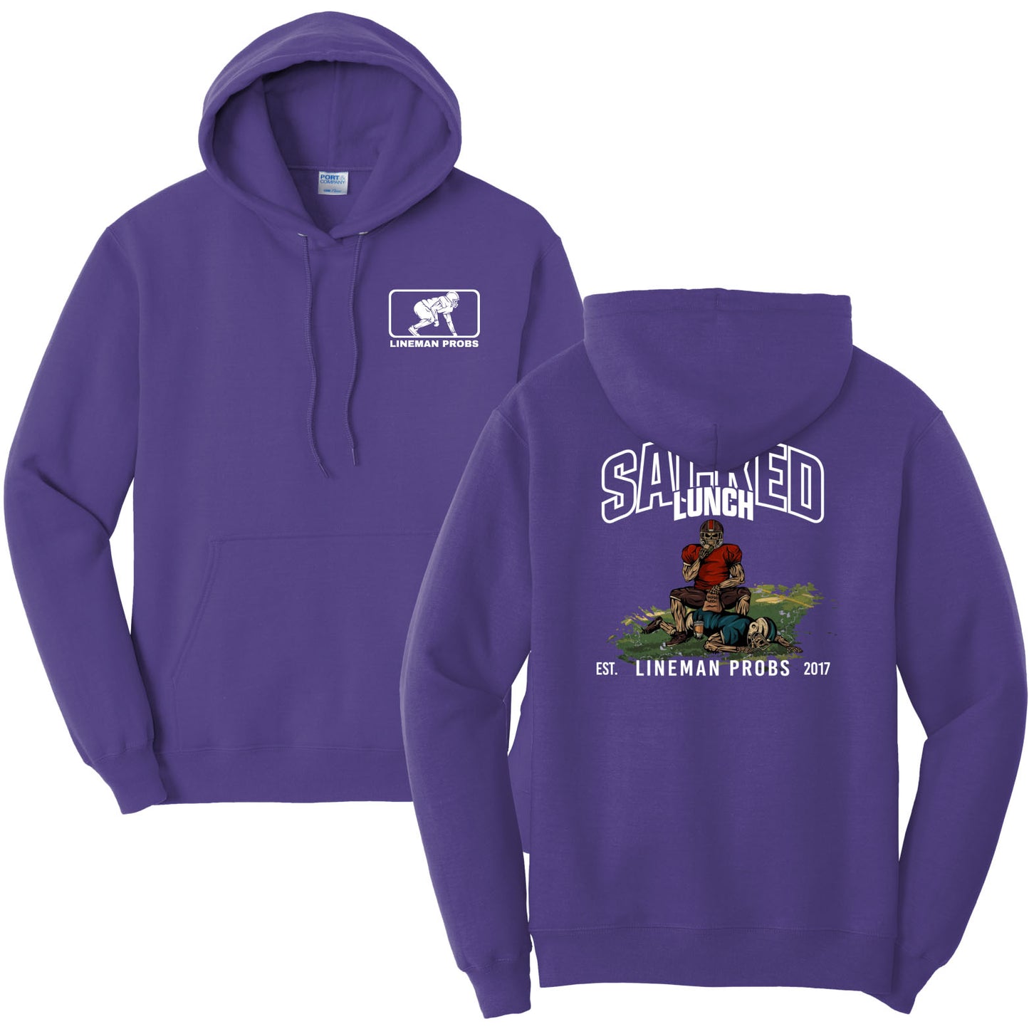 BIG BONED - SACKED LUNCH - Hoodie