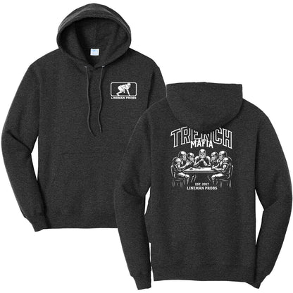 BIG BONED - TRENCH MAFIA (White) - Hoodie