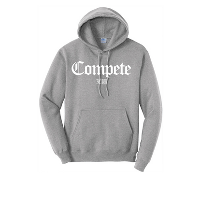 Compete Graphic Hoodie (White)