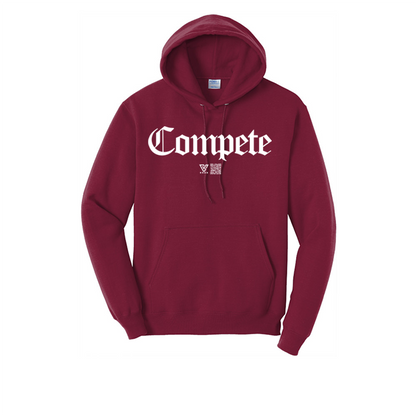 Compete Graphic Hoodie (White)