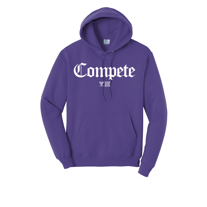 Compete Graphic Hoodie (White)