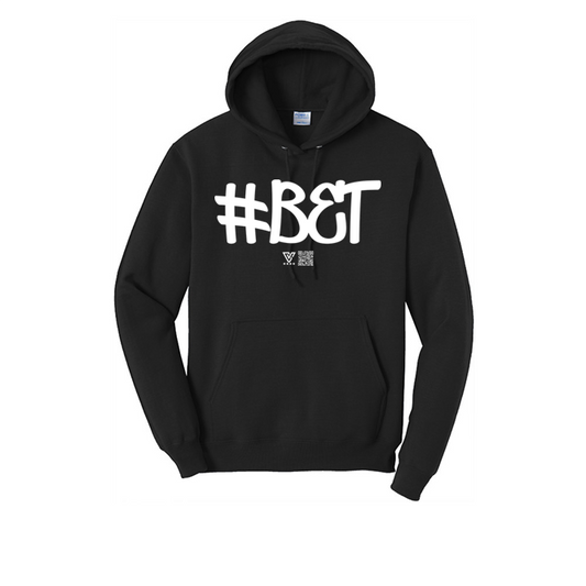 Hashtag Bet Graphic Hoodie (White)