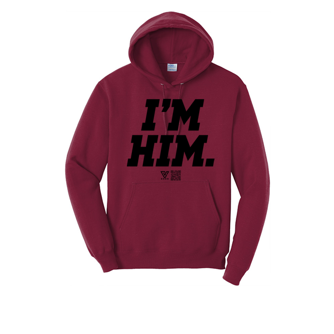 I’m Him Graphic Hoodie (Black)