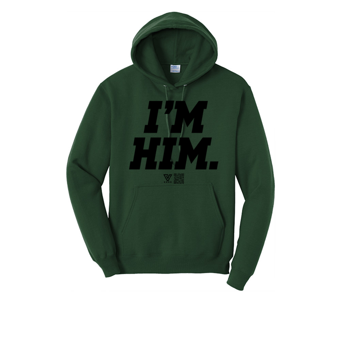 I’m Him Graphic Hoodie (Black)