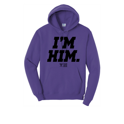 I’m Him Graphic Hoodie (Black)