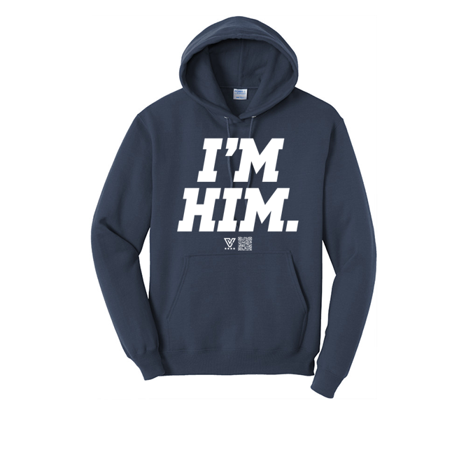 I’m Him Graphic Hoodie (White)