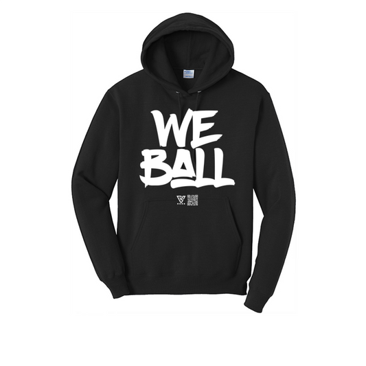 We Ball Graphic Hoodie (White)