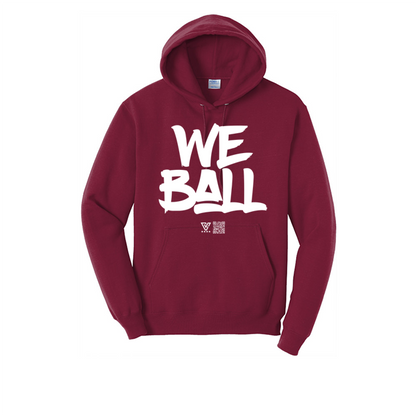 We Ball Graphic Hoodie (White)