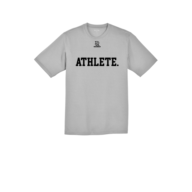 ATHLETE (Black) - RacerMesh Short Sleeve Tee