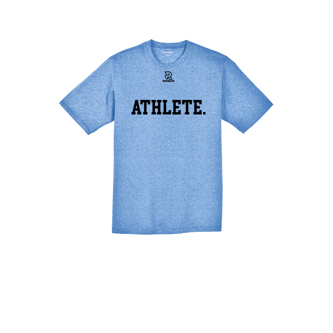ATHLETE (Black) - RacerMesh Short Sleeve Tee