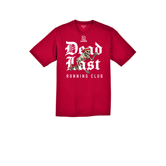 DEAD LAST (White) - RacerMesh Short Sleeve Tee