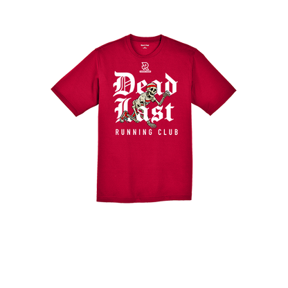 DEAD LAST (White) - RacerMesh Short Sleeve Tee