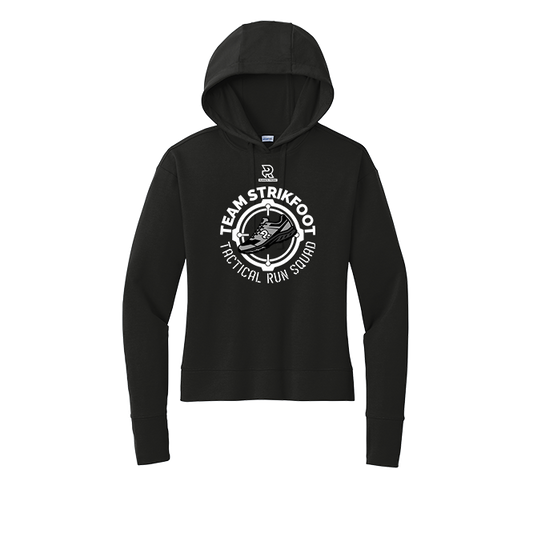TEAM STIKEFOOT (White) - Womens Flex Fleece Pullover Hoodie