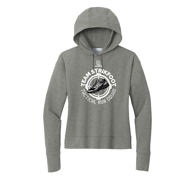 TEAM STIKEFOOT (White) - Womens Flex Fleece Pullover Hoodie