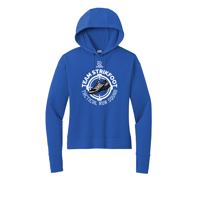 TEAM STIKEFOOT (White) - Womens Flex Fleece Pullover Hoodie