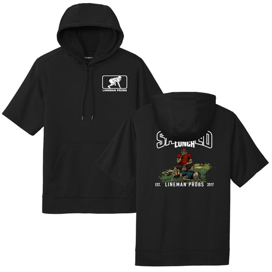 BIG BONED - SACKED LUNCH - Short Sleeve Hoodie
