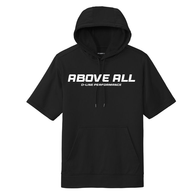 ABOVE ALL - Short Sleeve Hoodie