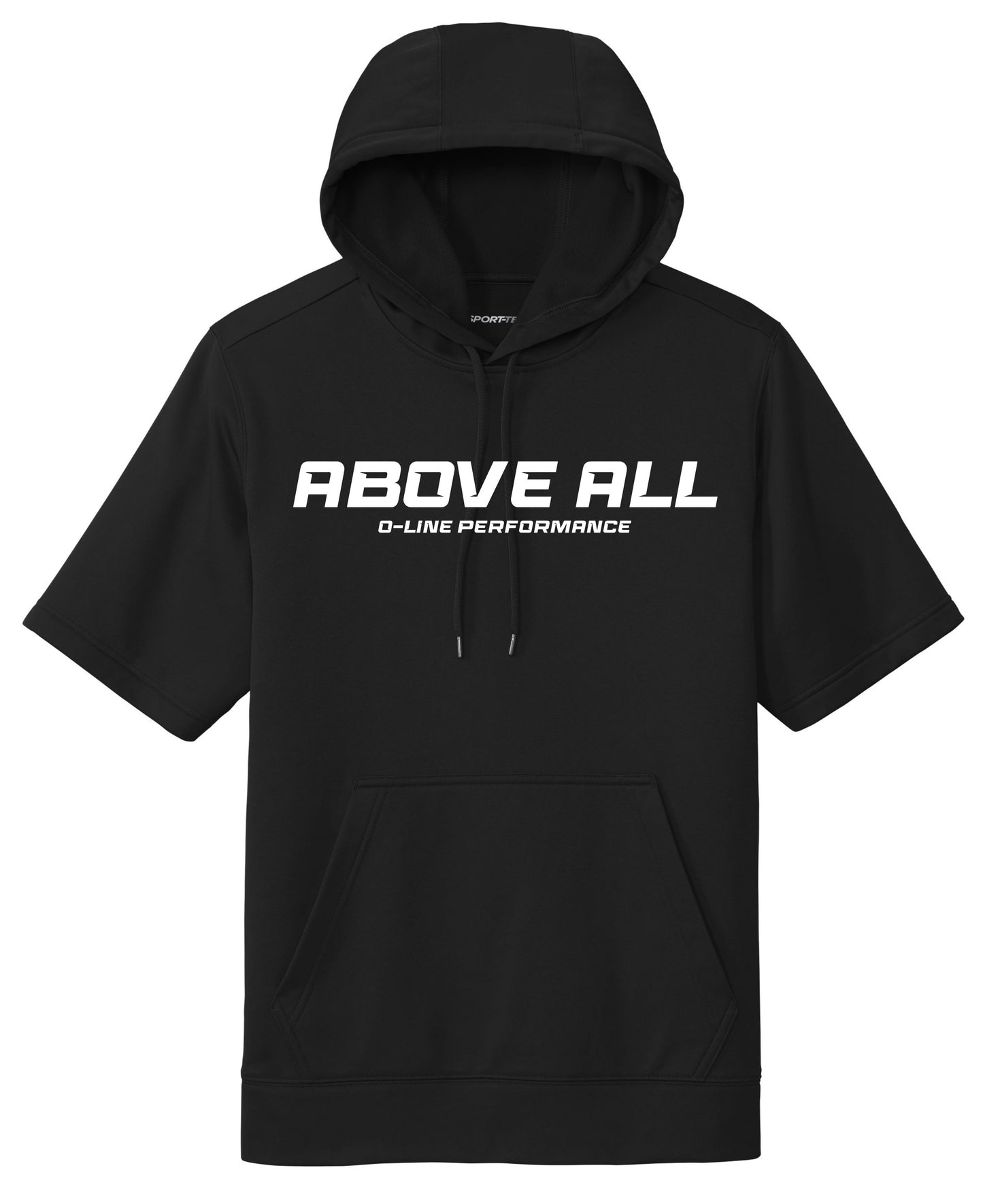 ABOVE ALL - Short Sleeve Hoodie