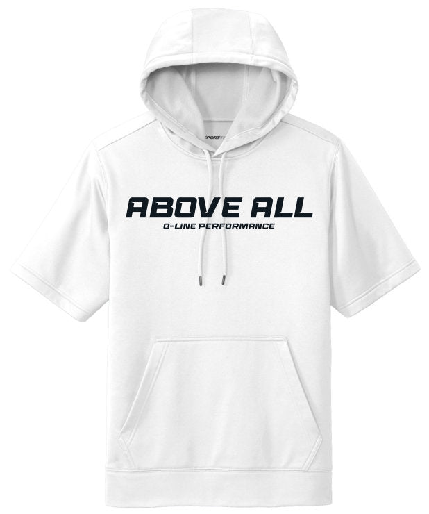 ABOVE ALL - Short Sleeve Hoodie