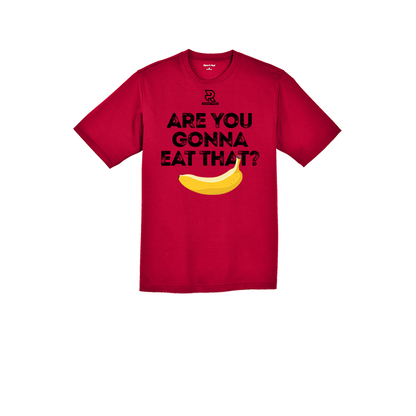 ARE YOU GONNA EAT THAT? (Black) - RacerMesh Short Sleeve Tee