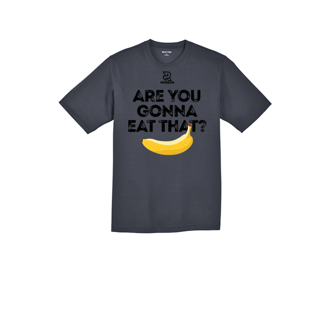 ARE YOU GONNA EAT THAT? (Black) - RacerMesh Short Sleeve Tee