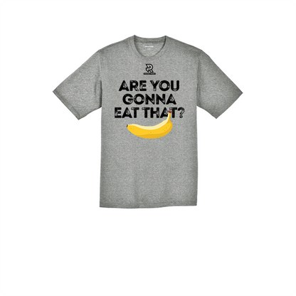 ARE YOU GONNA EAT THAT? (Black) - RacerMesh Short Sleeve Tee