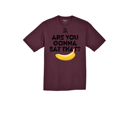 ARE YOU GONNA EAT THAT? (Black) - RacerMesh Short Sleeve Tee