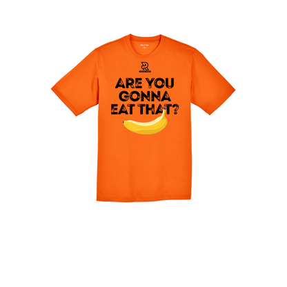 ARE YOU GONNA EAT THAT? (Black) - RacerMesh Short Sleeve Tee