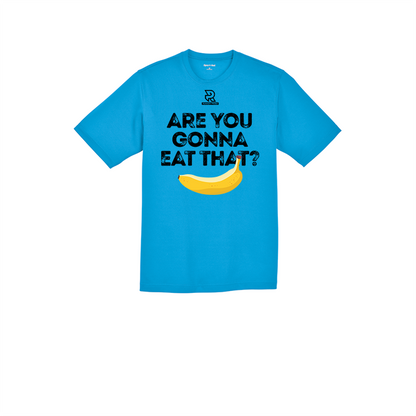 ARE YOU GONNA EAT THAT? (Black) - RacerMesh Short Sleeve Tee