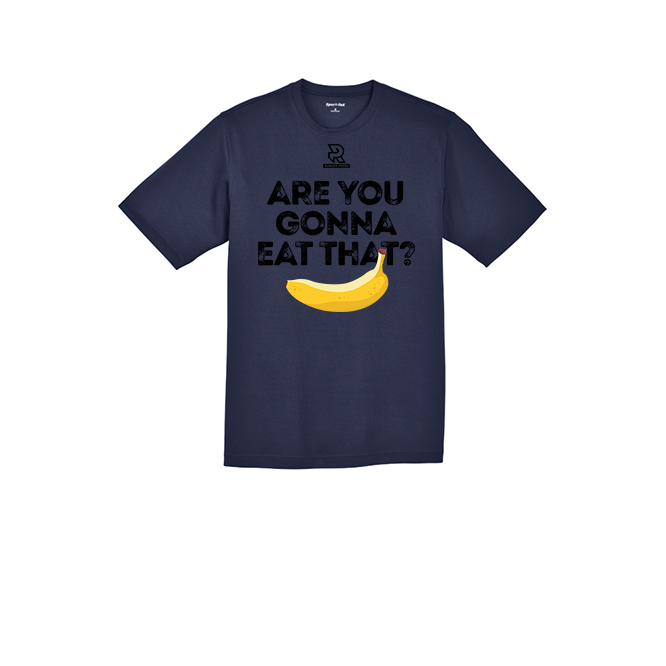 ARE YOU GONNA EAT THAT? (Black) - RacerMesh Short Sleeve Tee