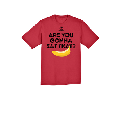 ARE YOU GONNA EAT THAT? (Black) - RacerMesh Short Sleeve Tee