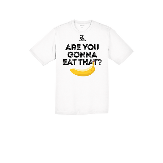 ARE YOU GONNA EAT THAT? (Black) - RacerMesh Short Sleeve Tee