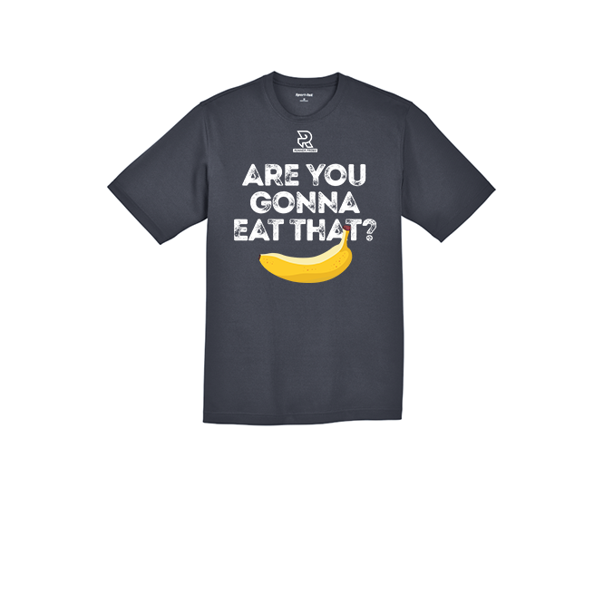 ARE YOU GONNA EAT THAT? (White) - RacerMesh Short Sleeve Tee