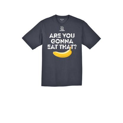 ARE YOU GONNA EAT THAT? (White) - RacerMesh Short Sleeve Tee
