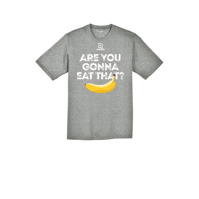 ARE YOU GONNA EAT THAT? (White) - RacerMesh Short Sleeve Tee
