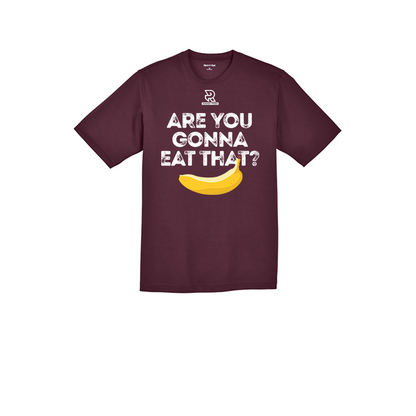ARE YOU GONNA EAT THAT? (White) - RacerMesh Short Sleeve Tee