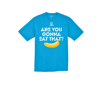 ARE YOU GONNA EAT THAT? (White) - RacerMesh Short Sleeve Tee