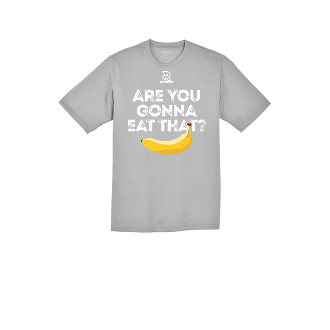ARE YOU GONNA EAT THAT? (White) - RacerMesh Short Sleeve Tee