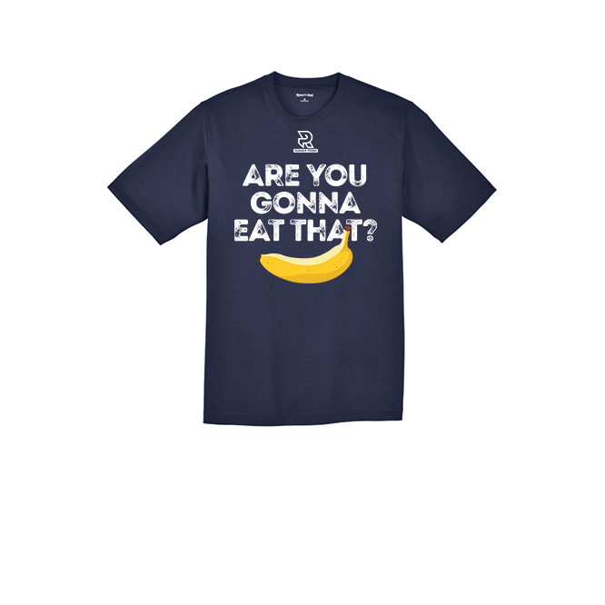 ARE YOU GONNA EAT THAT? (White) - RacerMesh Short Sleeve Tee